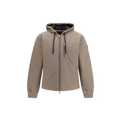 Moose Knuckles Beige Nylon Full-Length Jacket