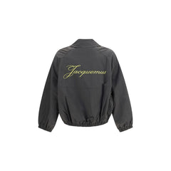 Jacquemus Gray Polyamide Full-Length Jacket