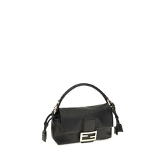 Fendi Black Lamb Ovis Aries Aries Shoulder Bag