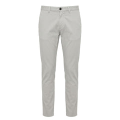 Trussardi Jeans Grey Cotton Men Pants