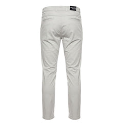 Trussardi Jeans Grey Cotton Men Pants