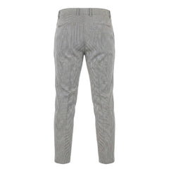 Trussardi Jeans Blue Flax Mens Pants