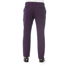 Trussardi Jeans Red Cotton Men's Pant