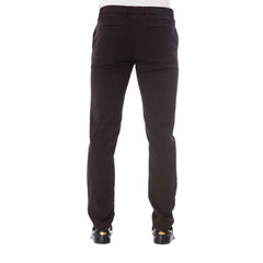Trussardi Jeans Brown Cotton Men Trouser
