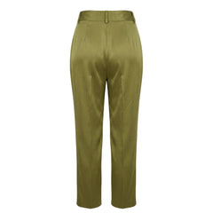 Trussardi Green Viscose Women Pants