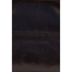 Alexander Wang Brown Calf Leather Bos Taurus Shoulder Bag