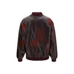 Valstar Bordeaux Leather Bomber