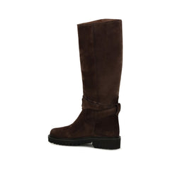 Valentino Garavani Brown Suede Leather Boots