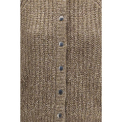 Brunello Cucinelli Brown Cashmere Cardigan