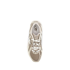 New Balance Beige Fabric Athletic Sneakers