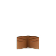 Ferragamo Gray Calf Leather Bos Taurus Wallet