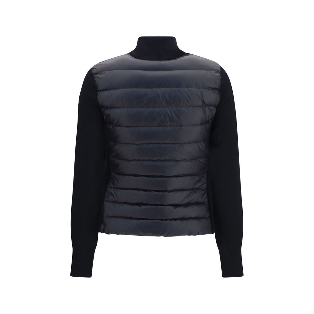 Moncler Black Polyamide Cardigan