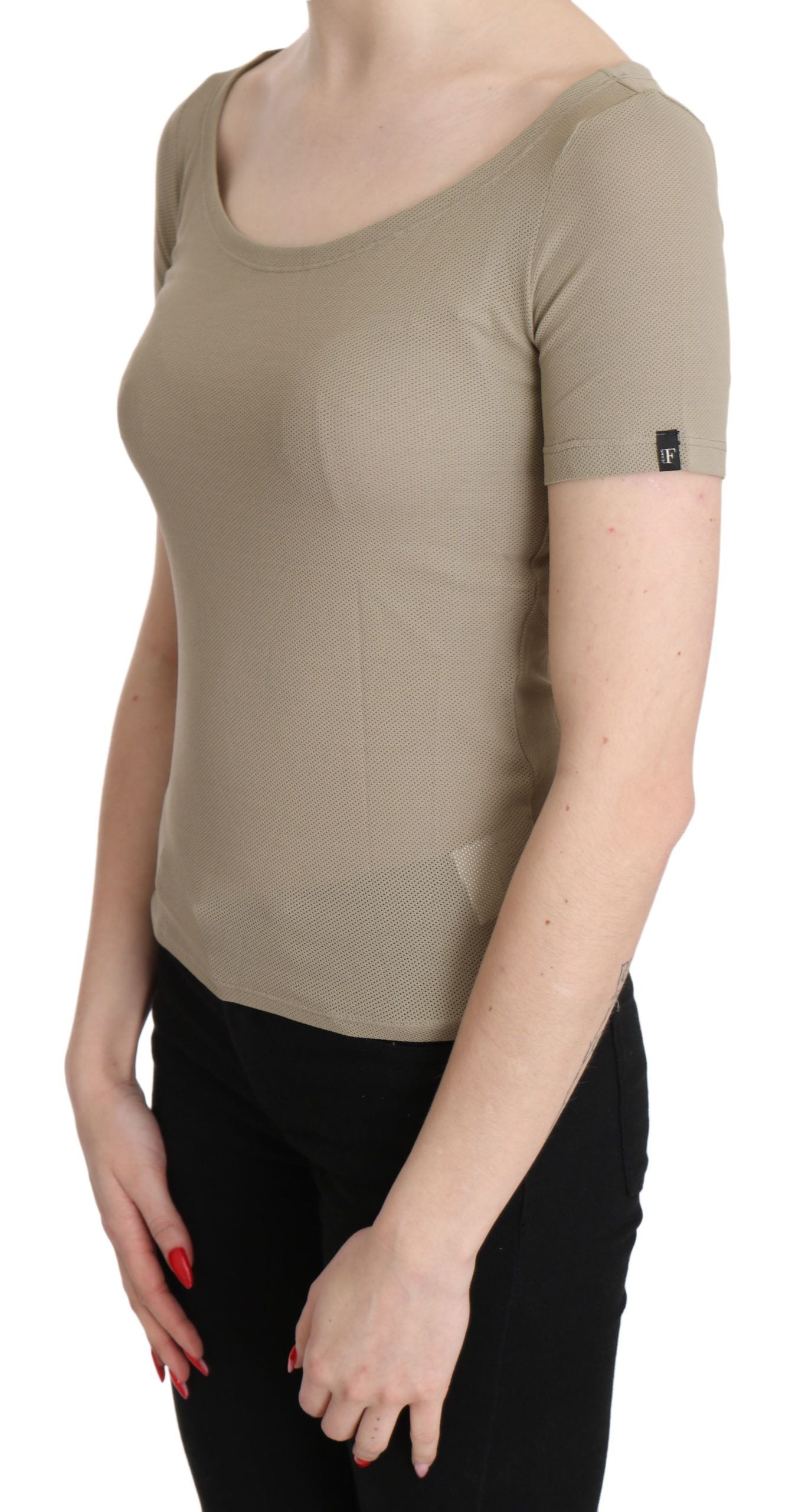 GF Ferre Graues ärmelloses Freizeit-Tanktop aus 100 % Nylon