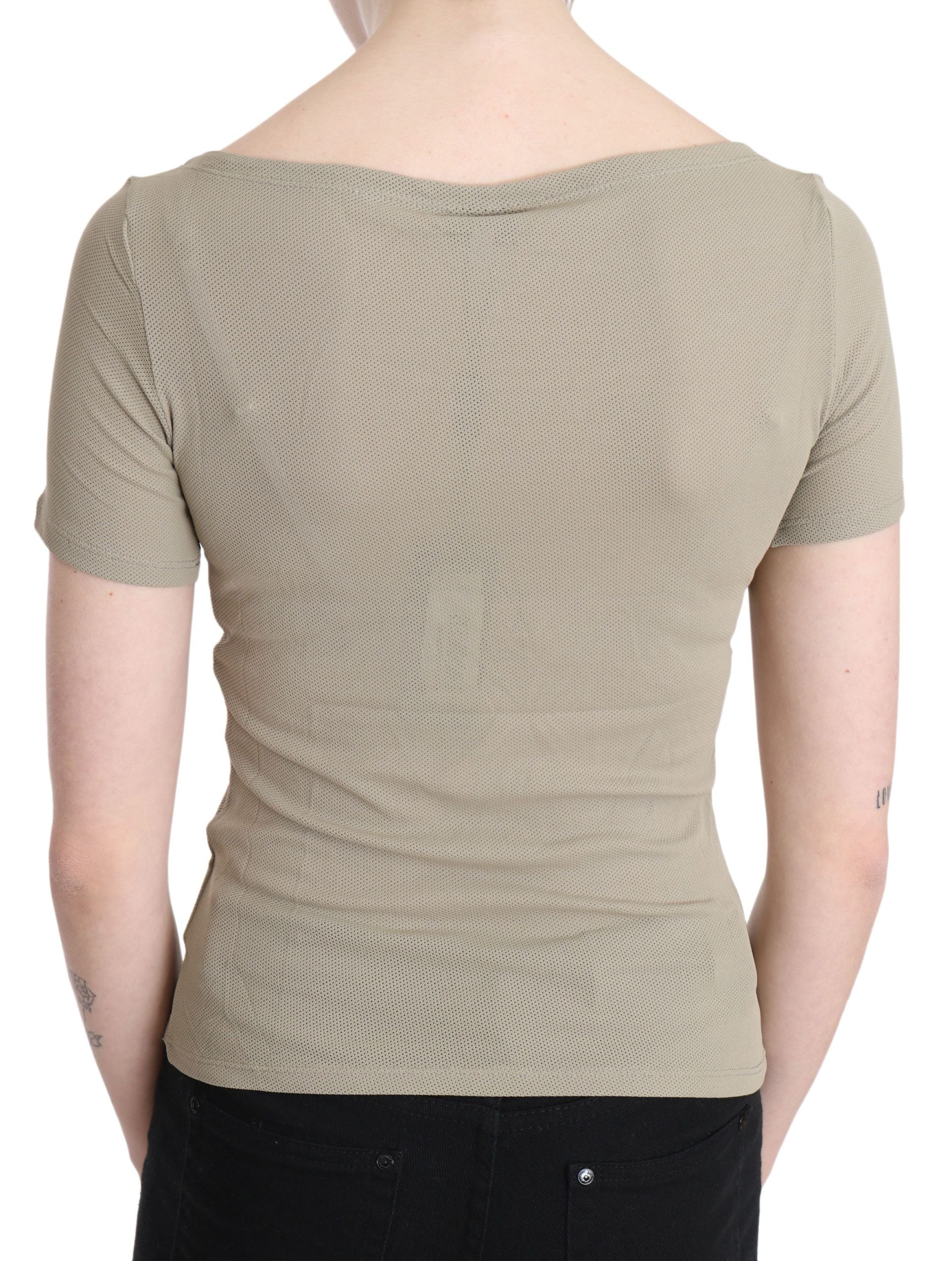 GF Ferre Graues ärmelloses Freizeit-Tanktop aus 100 % Nylon