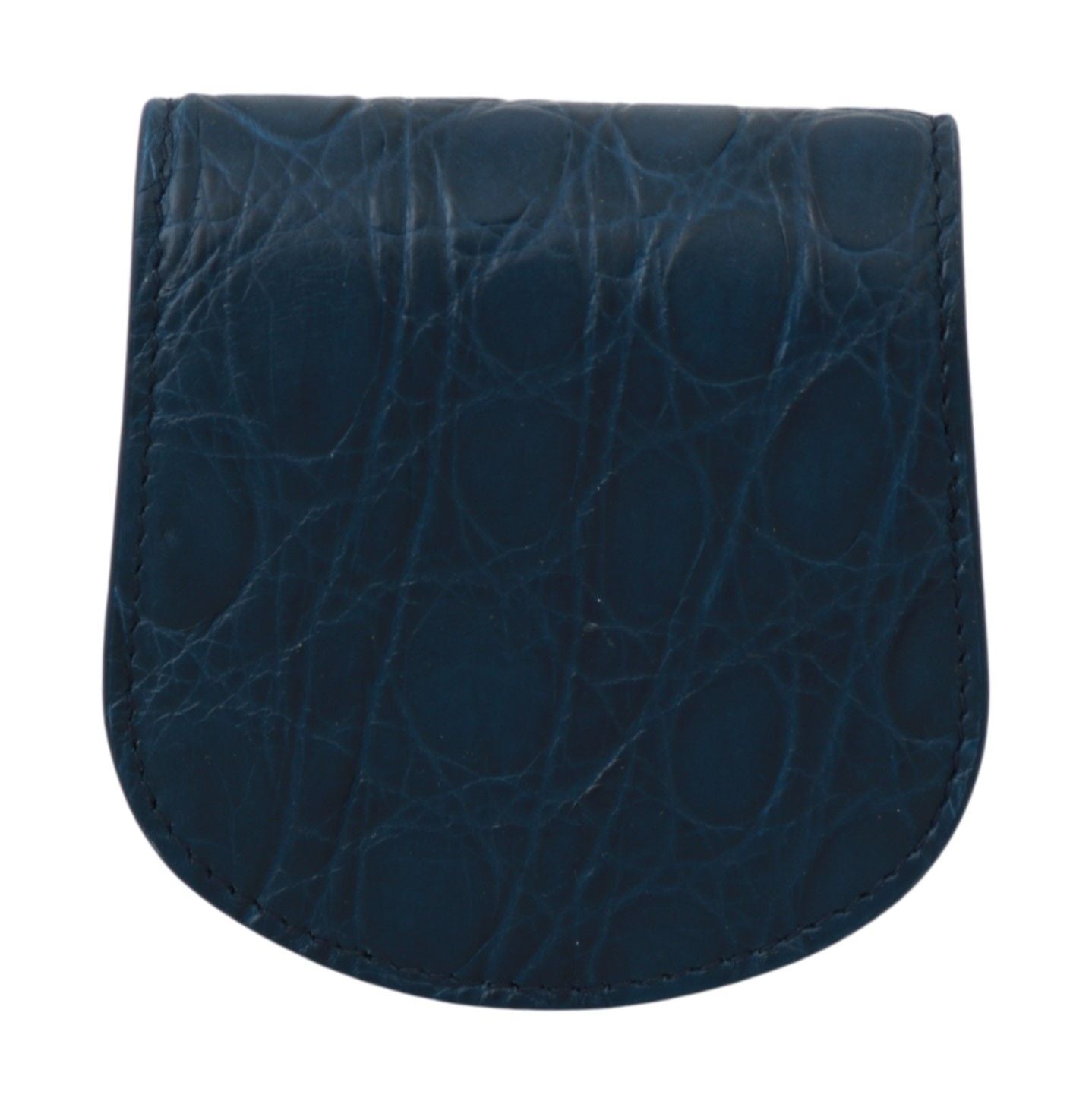 Dolce & Gabbana Blaues Leder Etui Kondomhülle