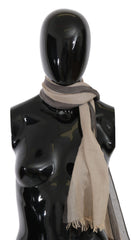 Costume National Beige Women Cotton Shawl  Scarf