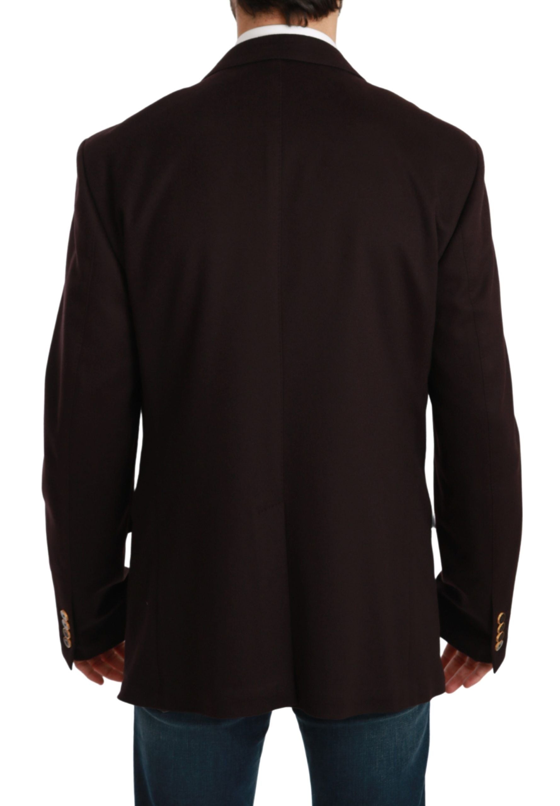 Dolce & Gabbana Bordeaux Kaschmirmantel TAORMINA Blazer