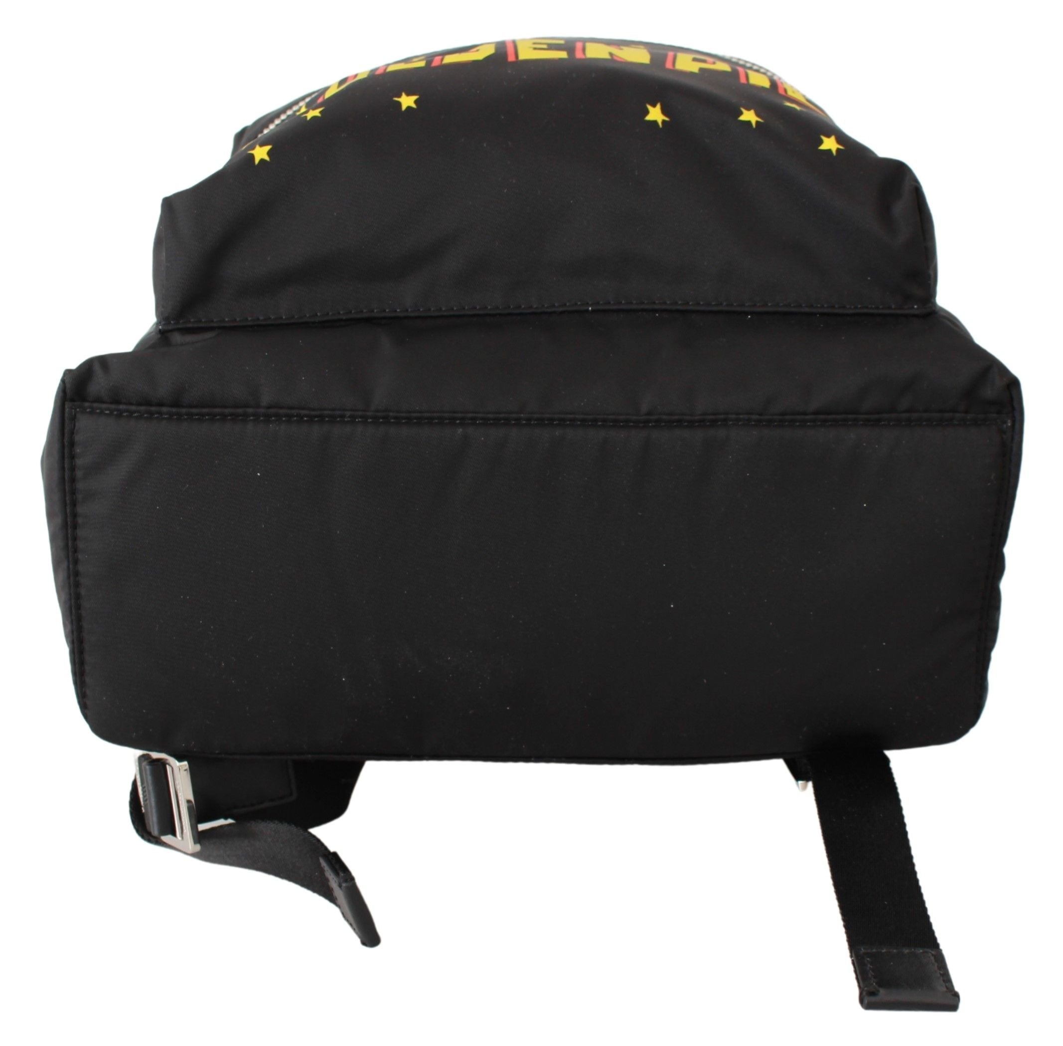 Dolce & Gabbana Schwarzer „Golden Pig of the Year“ Schulrucksack