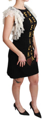 Dolce & Gabbana Zwarte Fashion Devotion Mini-schedejurk