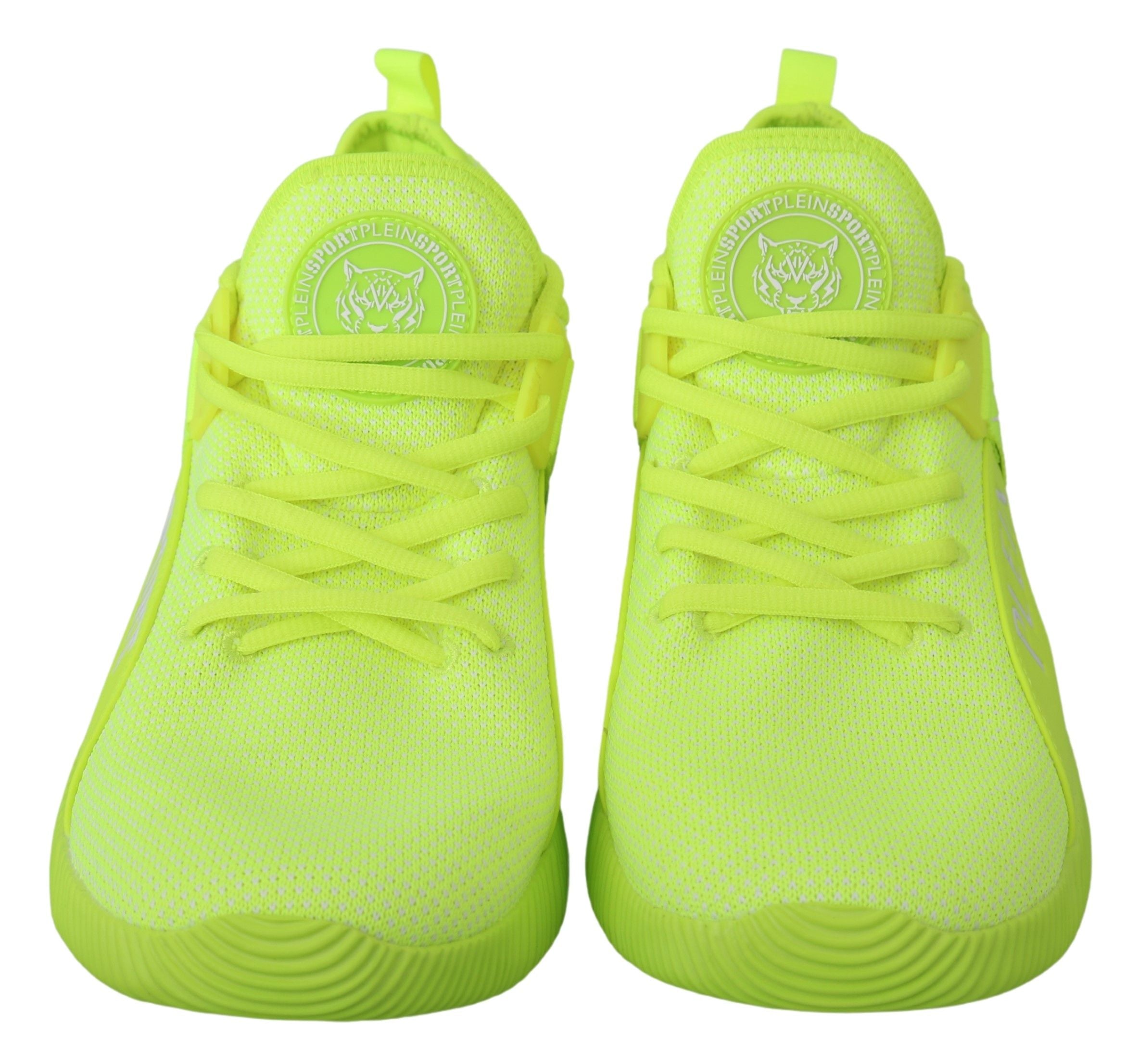 Philipp Plein Grüne CARTER Logo High-Top Sneakers Schuhe