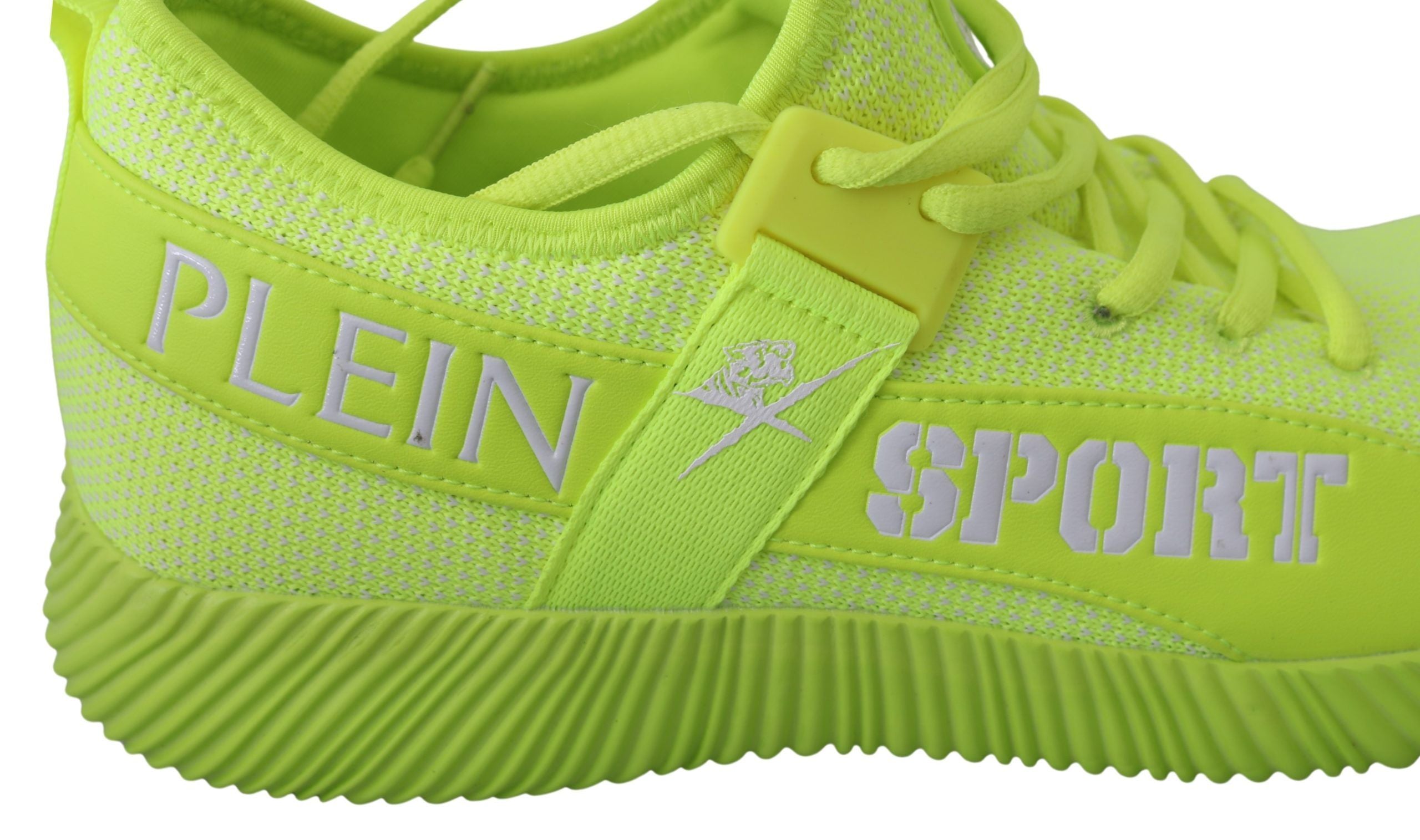 Philipp Plein Grüne CARTER Logo High-Top Sneakers Schuhe