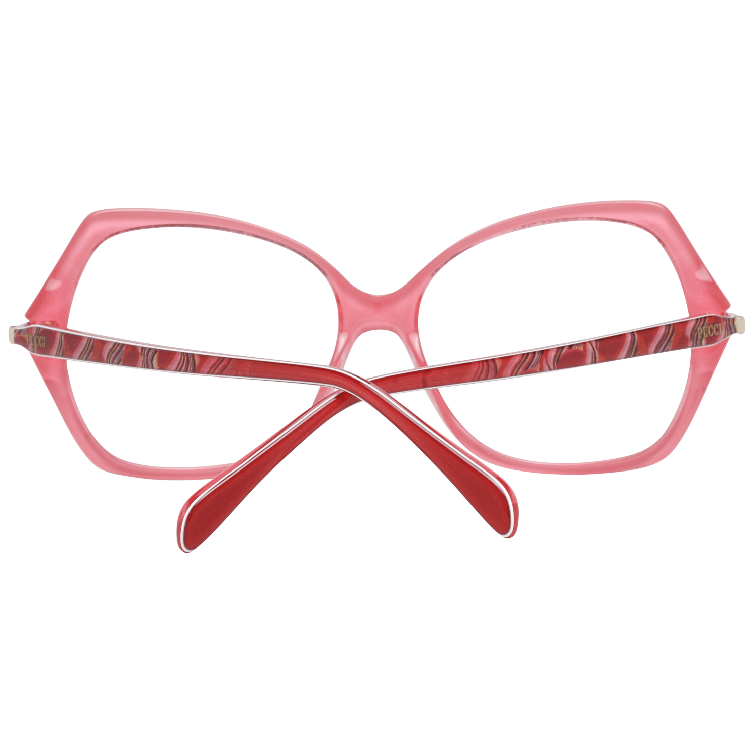 Emilio Pucci Rote Damen-Brillengestelle