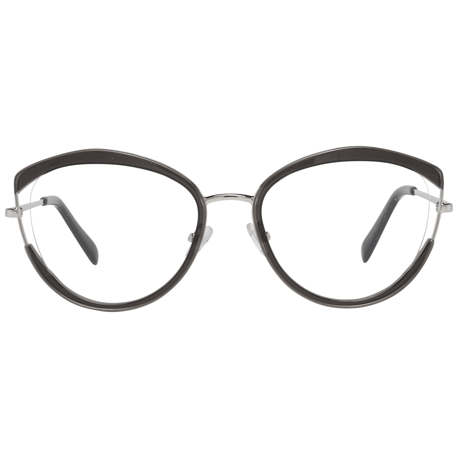 Emilio Pucci Brille (Gestell) aus schwarzem Metall und Kunststoff
