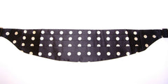 Dolce & Gabbana Black Waist Smoking Tuxedo Cummerbund Belt