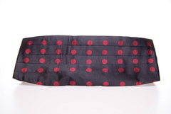 Dolce & Gabbana Schwarzer Taillen-Smoking-Kummerbund