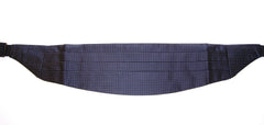 Dolce & Gabbana Blauer Taillen-Smoking-Gürtel