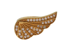 Nialaya Dames Ring met Transparante Zirkonia, Goud en Authentiek 925 Zilver