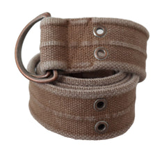 Dolce & Gabbana Beige Leder Logo Gürteltasche Gürtel Schnalle Gürtel