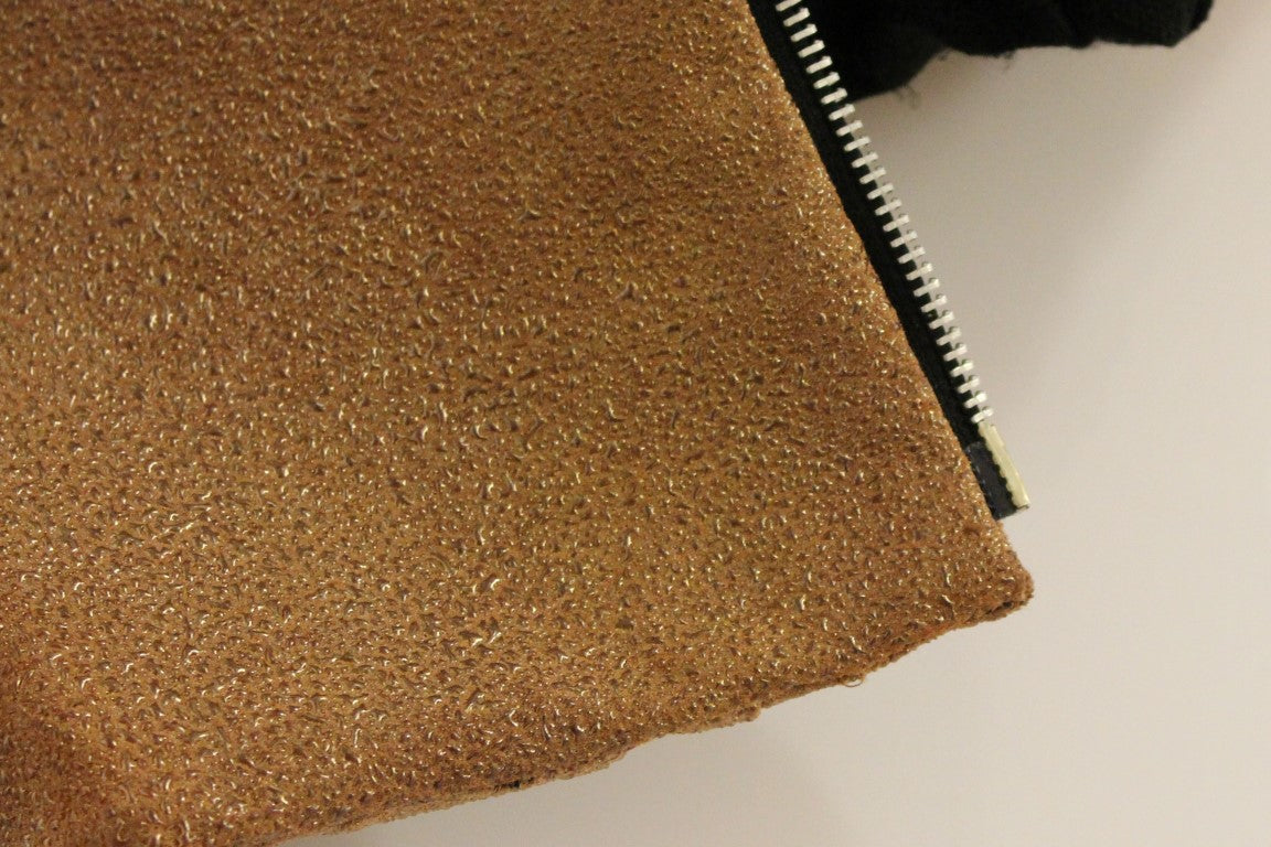 La Maison du Couturier Bruin Leren Jas Vest