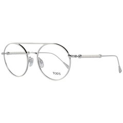 Tod's bril (montuur) van wit metaal en leer