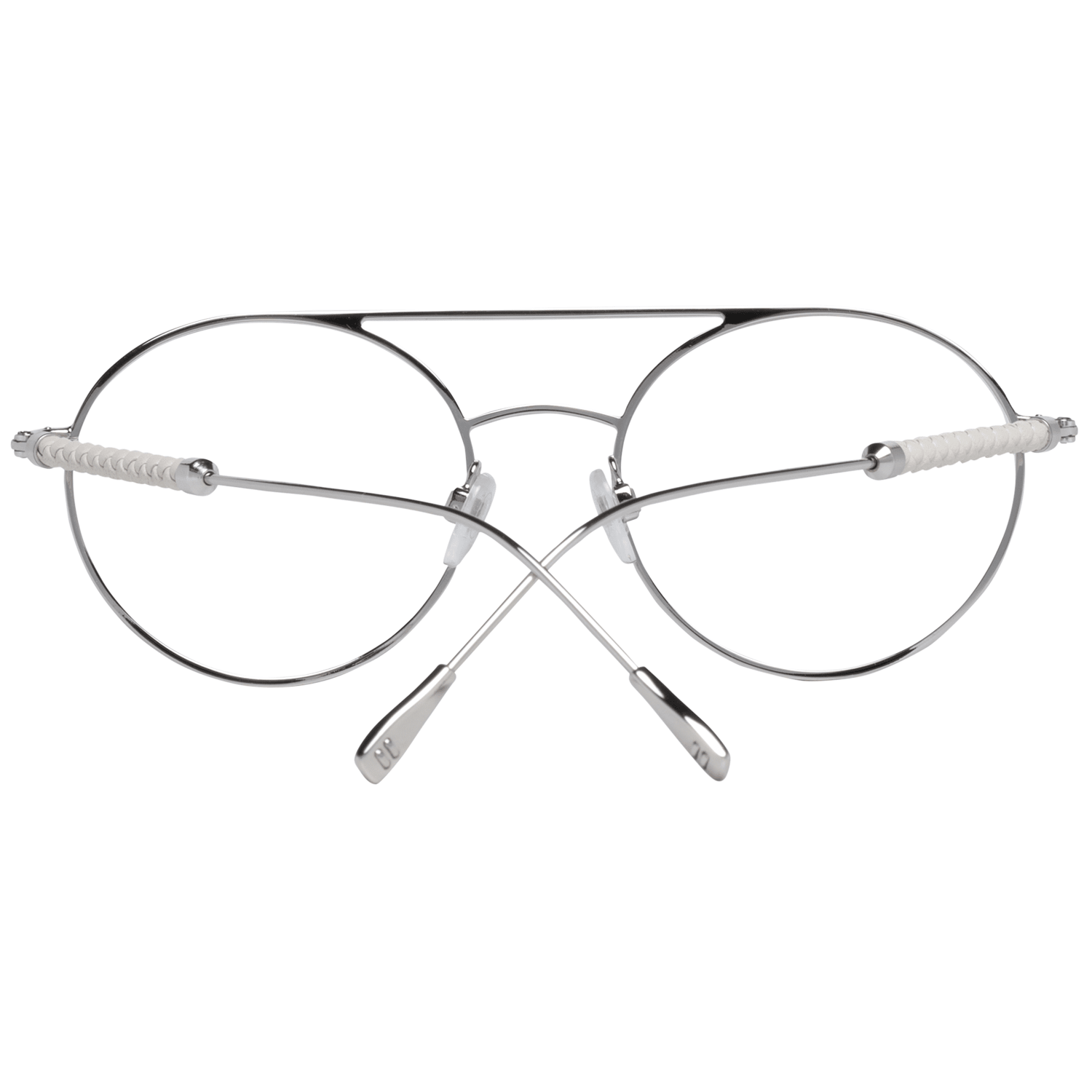 Tod's bril (montuur) van wit metaal en leer