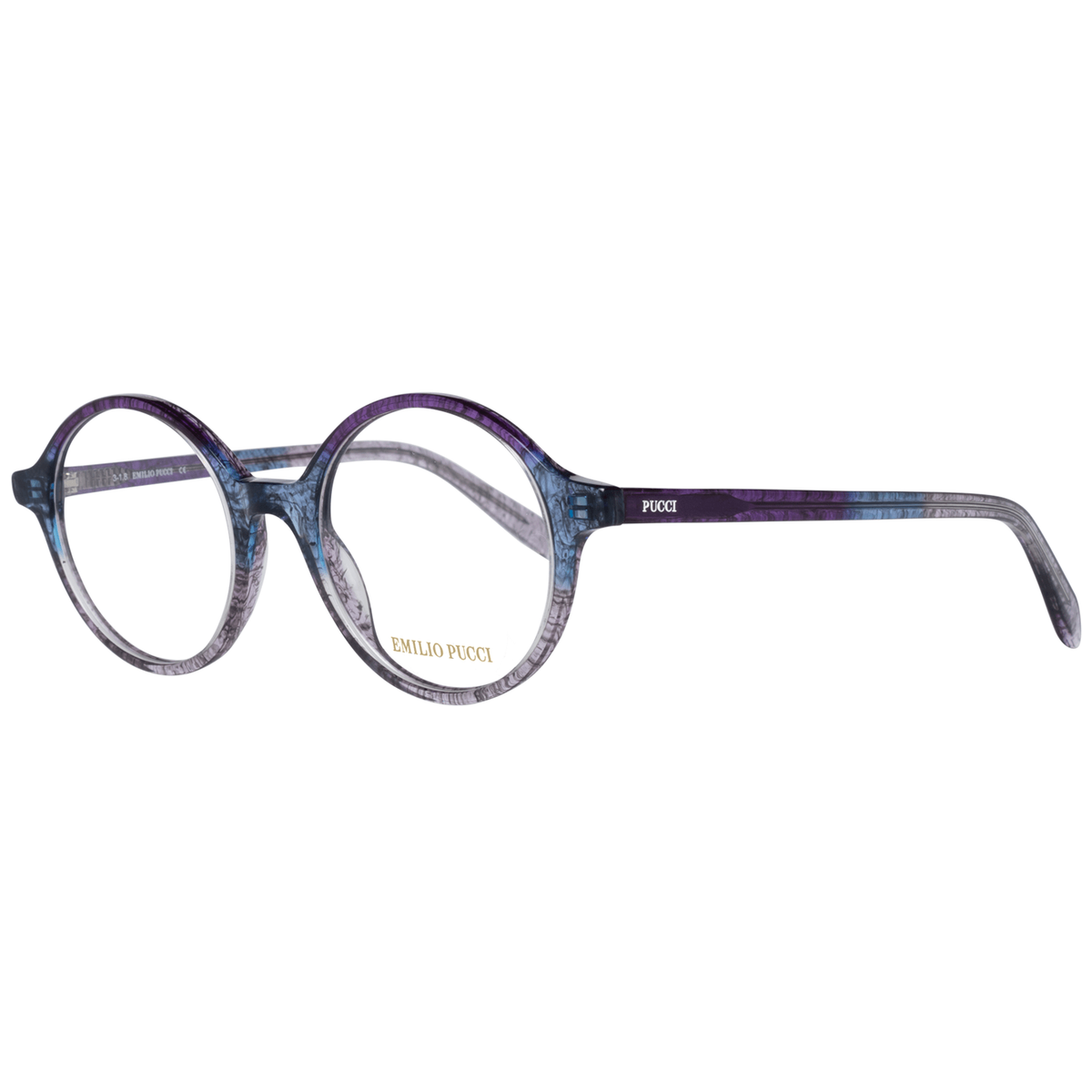 Emilio Pucci Brille aus lilafarbenem Kunststoff (Gestell)