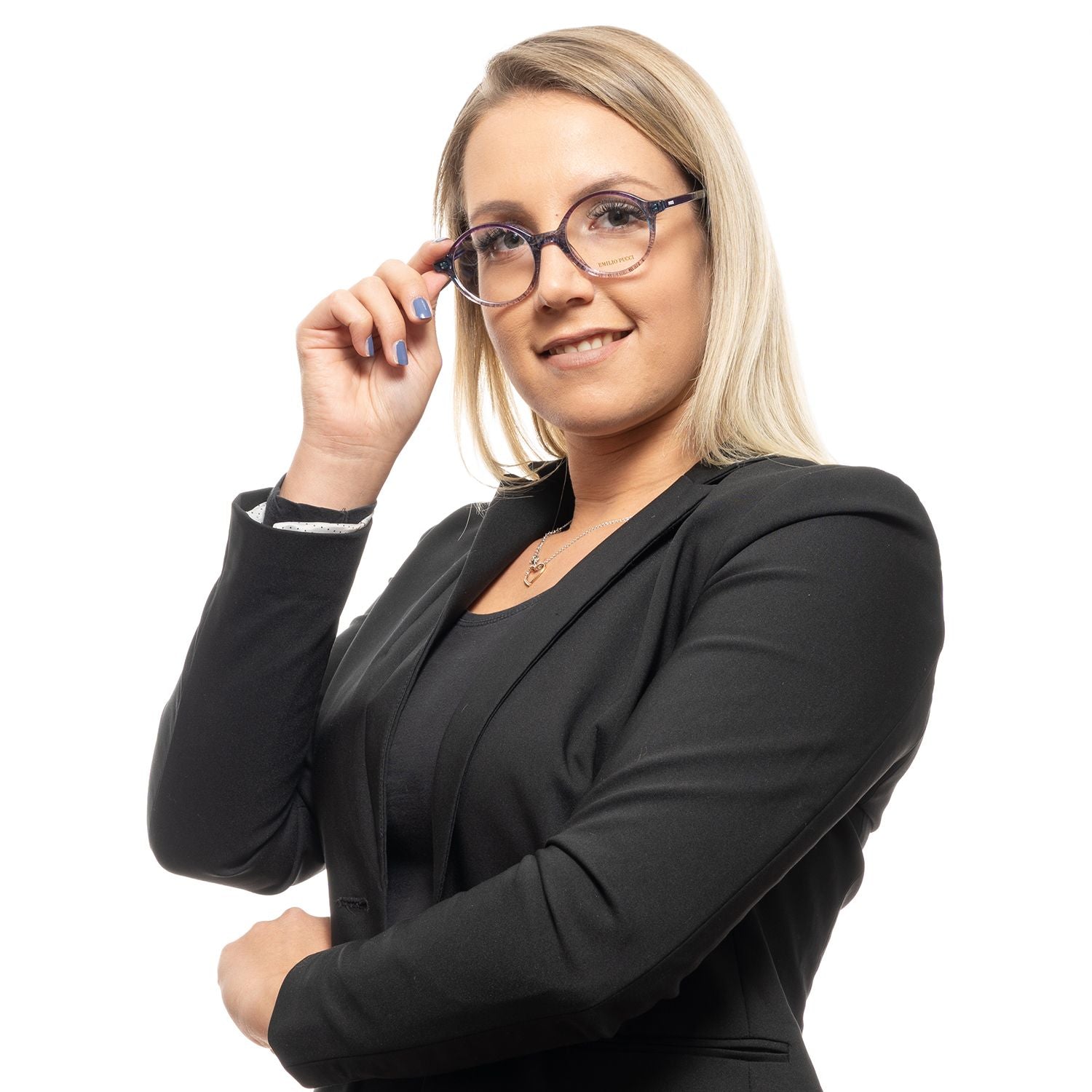 Emilio Pucci Brille aus lilafarbenem Kunststoff (Gestell)