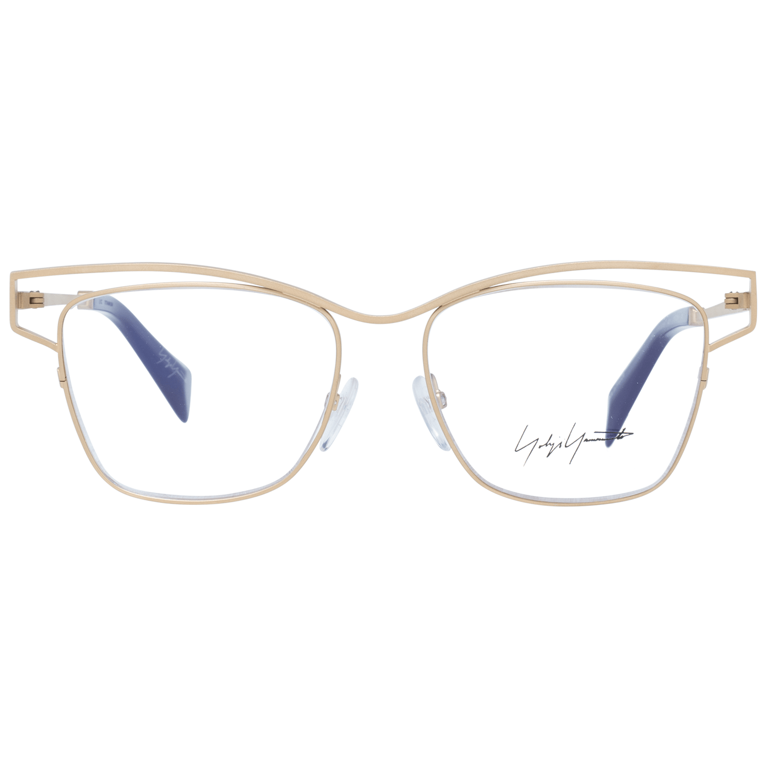 Yohji Yamamoto bril (montuur) van goudkleurig titanium