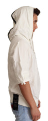 Dolce & Gabbana Witte Hooded Limited Edition Trui