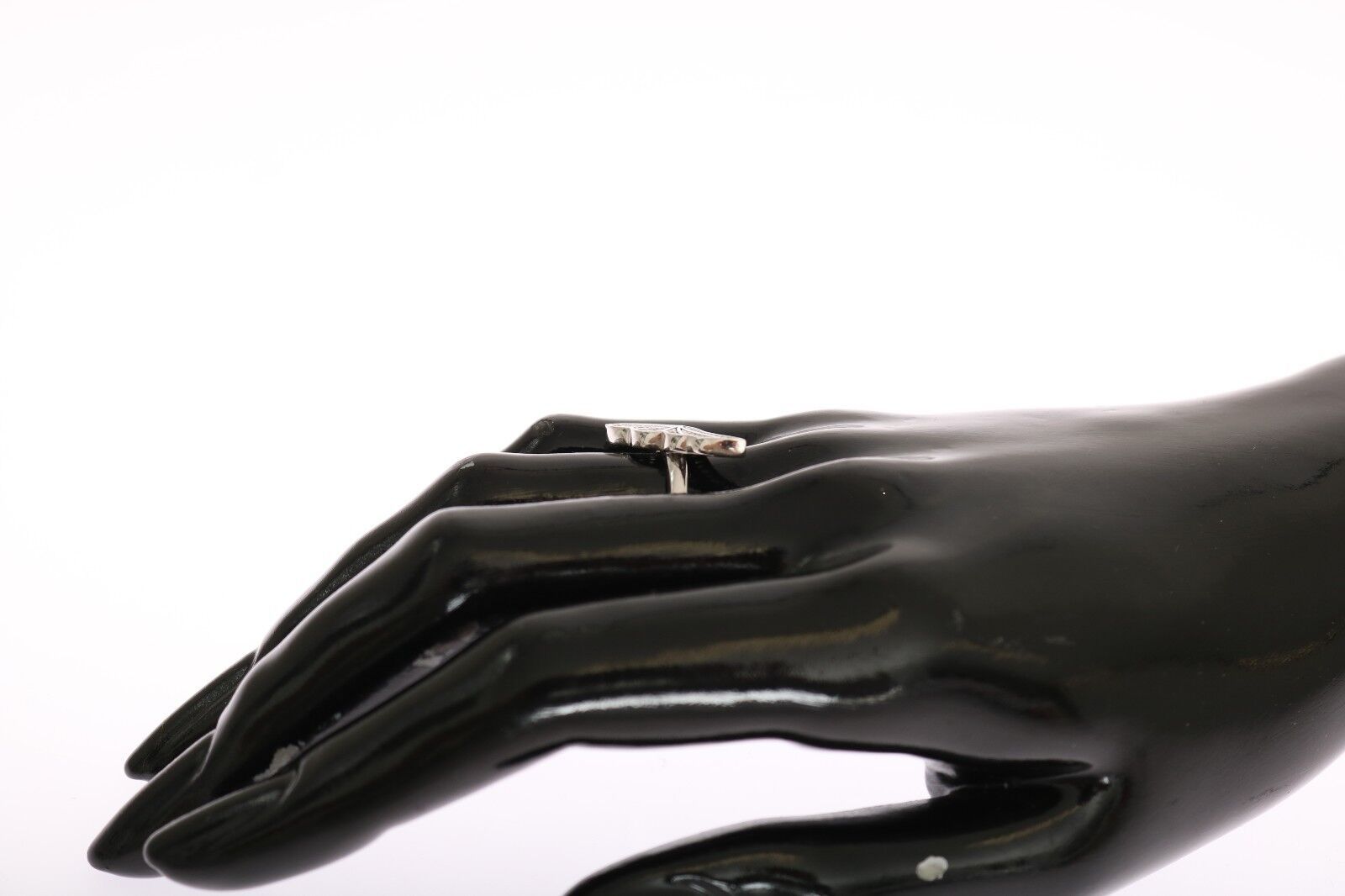 Nialaya Zilveren Dames Vleugel Heldere Zirkonia 925 Zilveren Ring