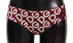 Dolce & Gabbana Multikleurige DG Logoprint Slip Ondergoed