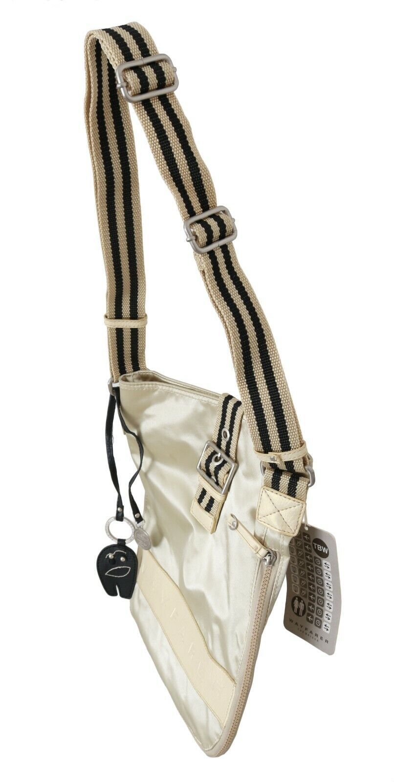WAYFARER Beige Handtasche Schultertasche Stoffbeutel