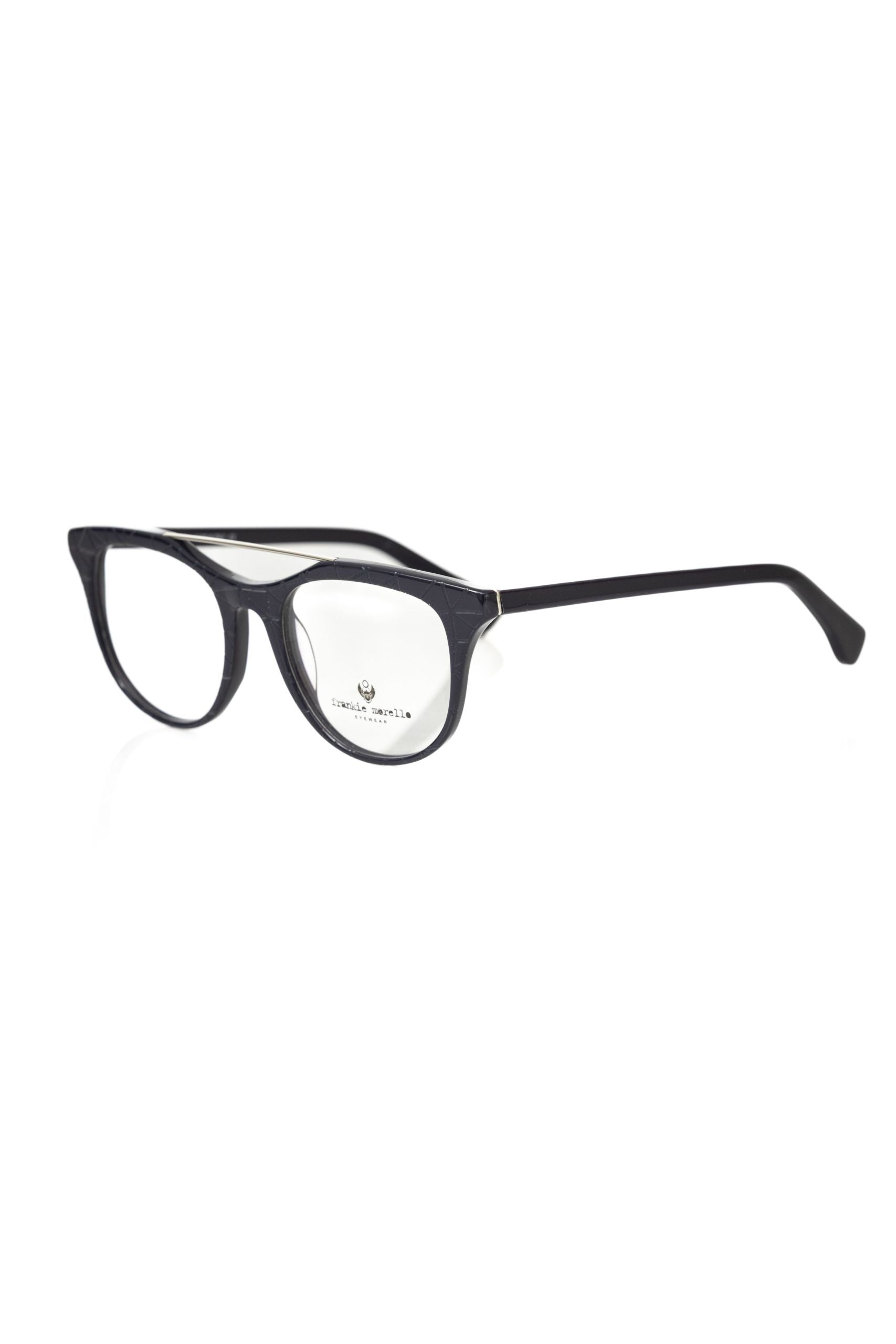 Frankie Morello Herrenbrille aus blauem Azetat