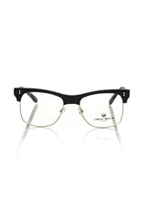 Frankie Morello Schwarzes Metallic-Herrenbrillengestell