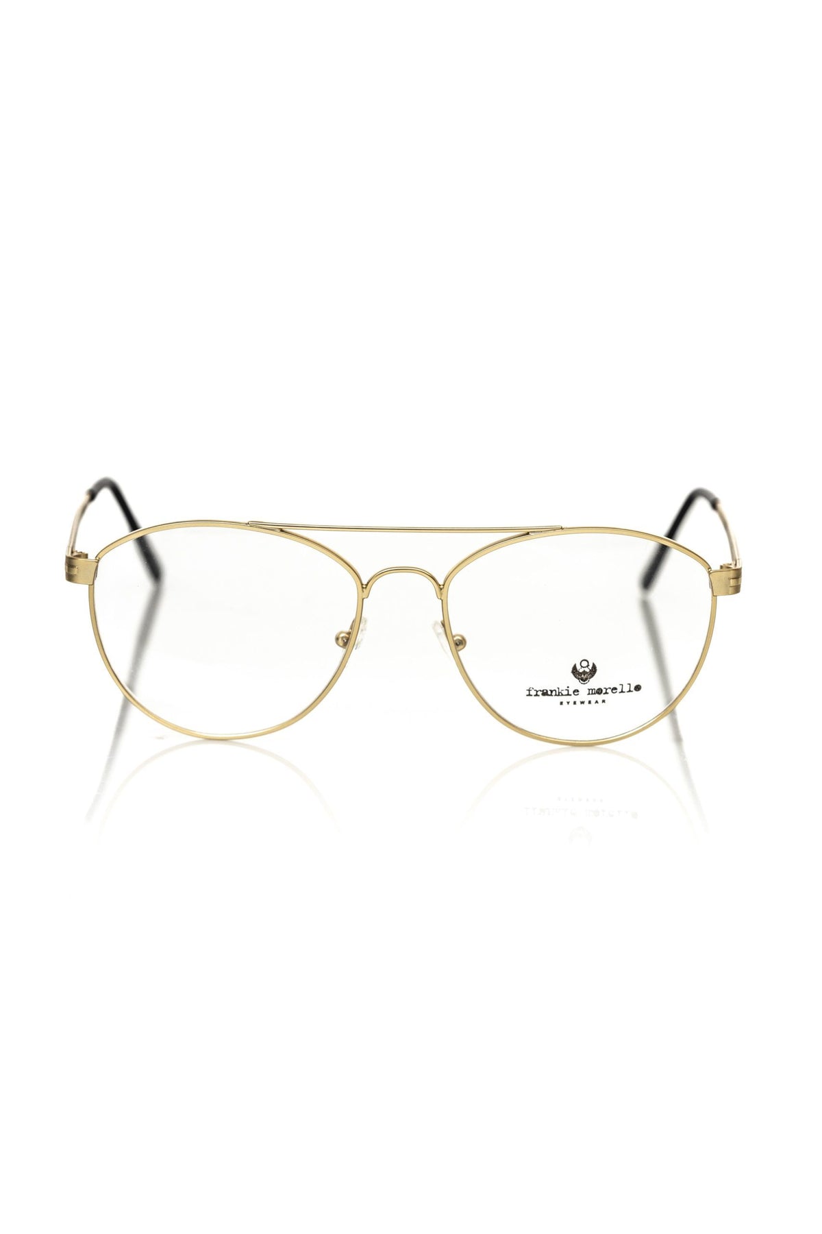 Frankie Morello Gold Metallic Herren Pilotenbrille