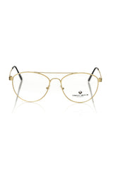 Frankie Morello Gold Metallic Herren Pilotenbrille