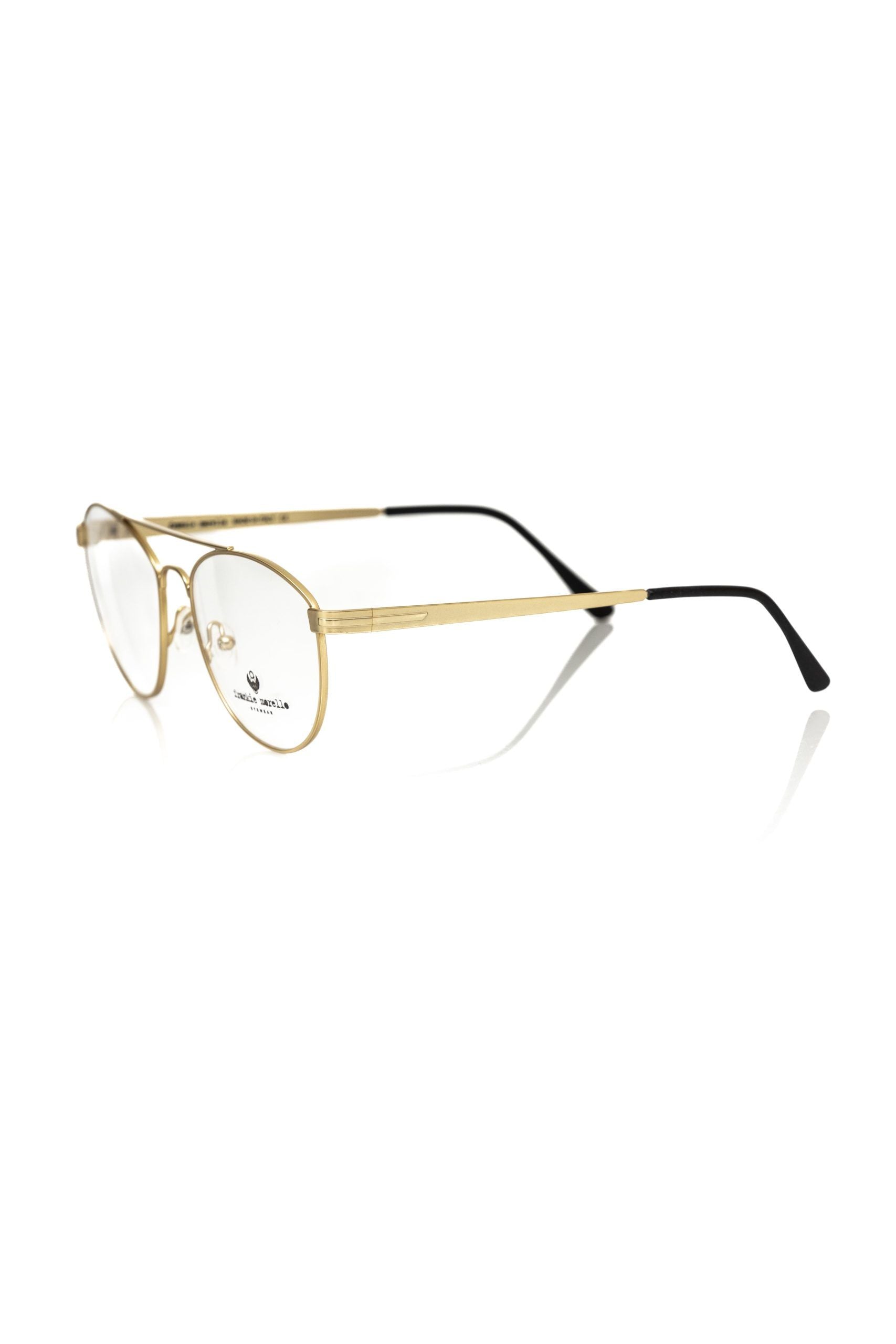 Frankie Morello Gold Metallic Herren Pilotenbrille