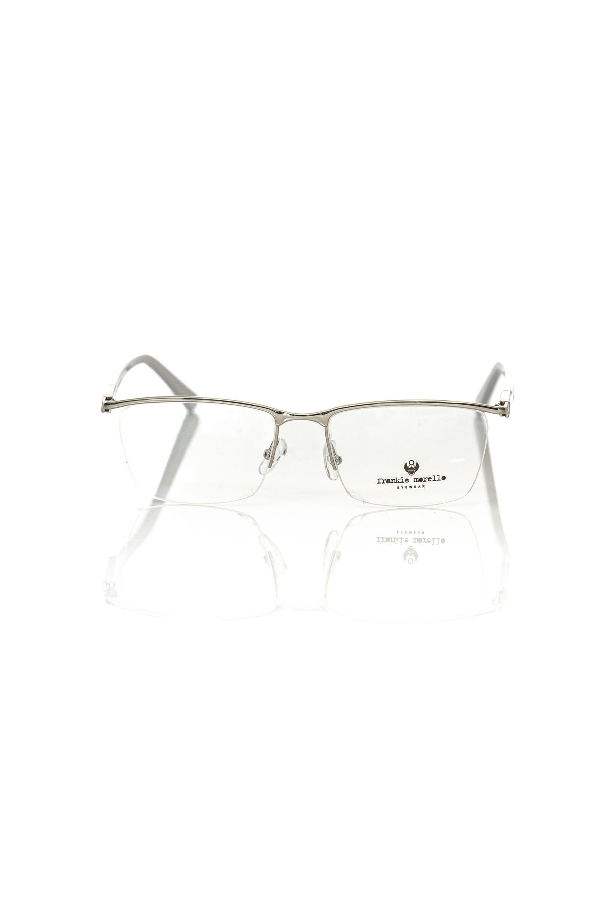 Frankie Morello Silver Metallic Herren Gestell