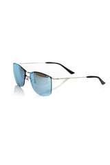 Frankie Morello Zilver Metallic Heren Zonnebril