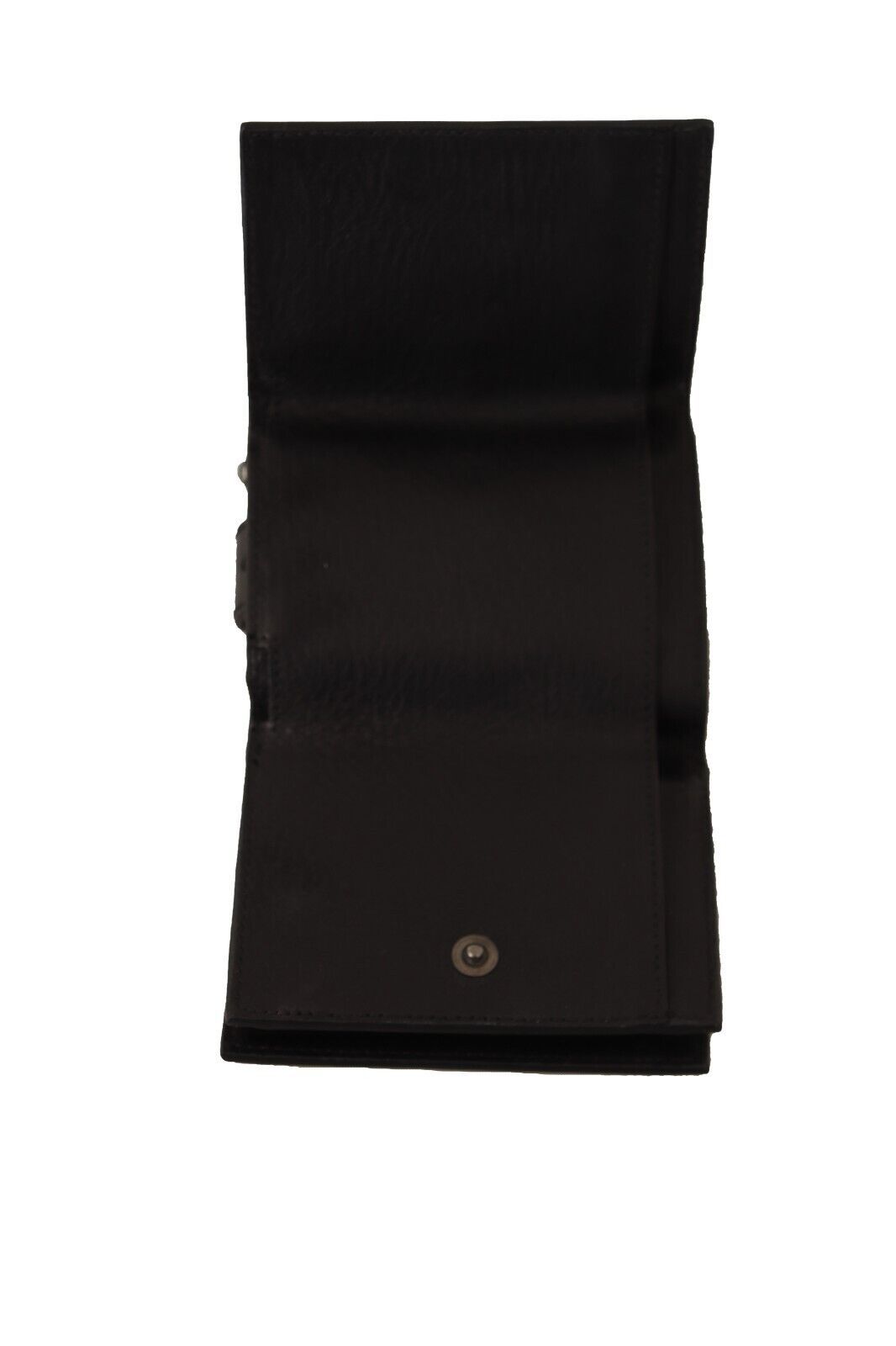 Dolce & Gabbana Zwart Lederen Trifold Portemonnee Riem Multi Kit Portemonnee